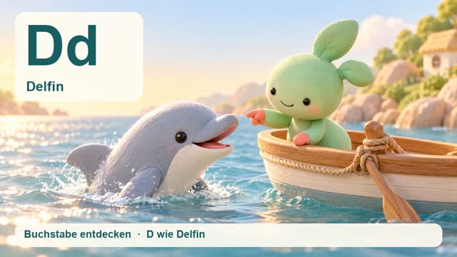 Delfin mit Fini