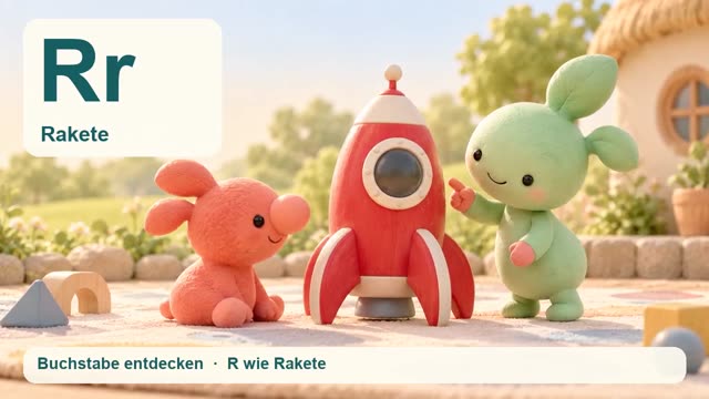 Rakete mit Fini
