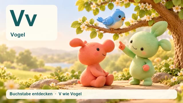 Vogel mit Fini