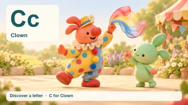 Clown mit Fini