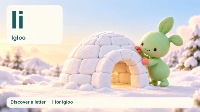 Igloo mit Fini