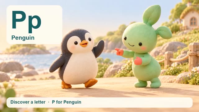 Penguin mit Fini