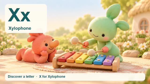 Xylophone mit Fini
